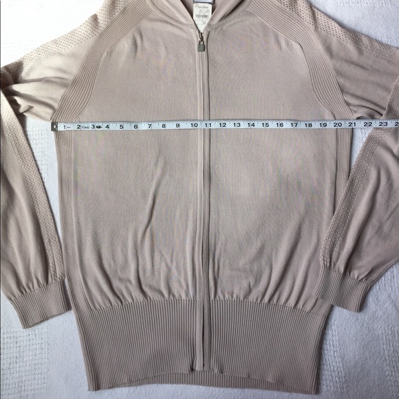 Chanel Cardigan Zip-up Hoodie Sweatshirt Size 50 New Vintage Authentic - Picture 3 of 13